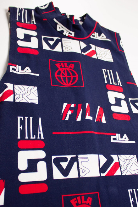 Vintage FILA Logo Print Elastic Bibs (2000s)