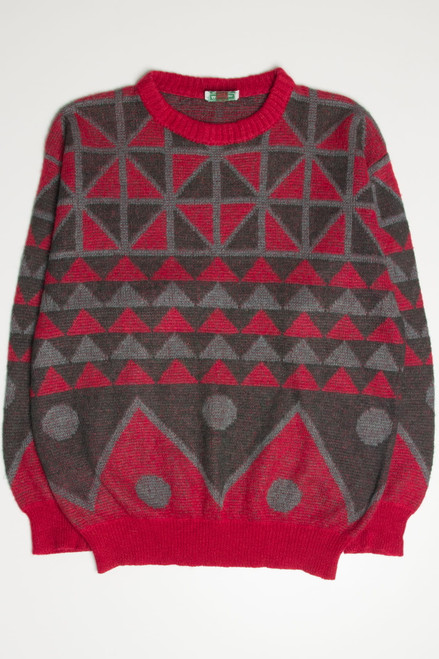 Benellon Triangles & Dots 80s Sweaters