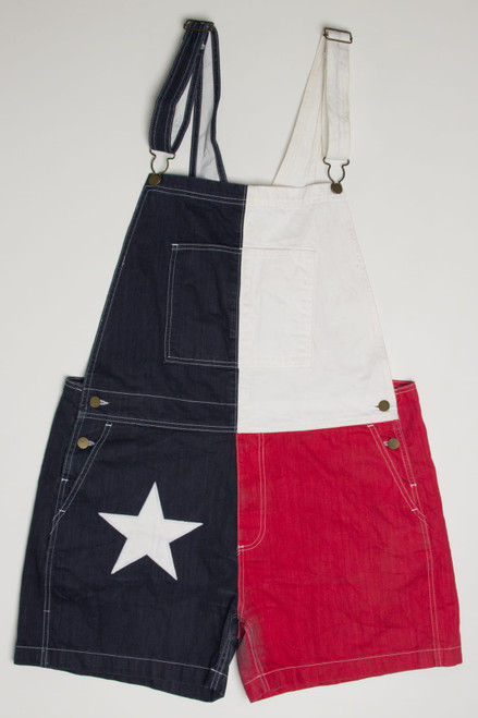 Lone Star Chubbies Denim Overall Shorts (sz. XL)