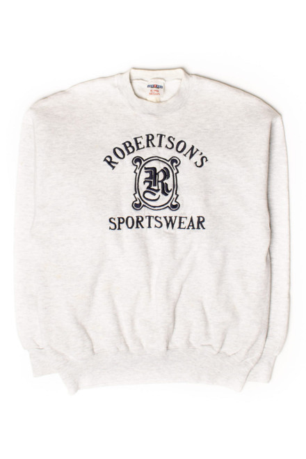 Vintage Embroidered Robertson's Sportswear Sweatshirt (1990s)