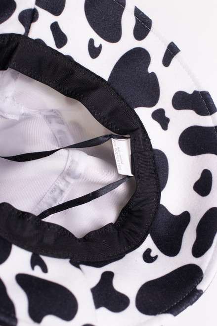 Felt Cow Print Bucket Hat