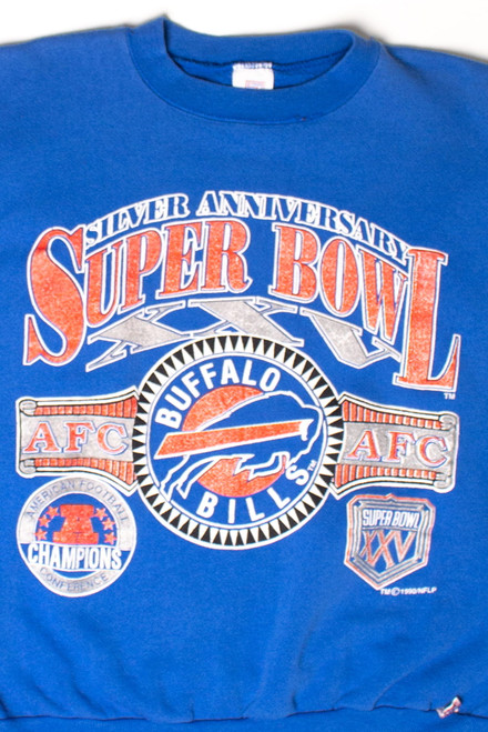 Vintage Buffalo Bills Super Bowl XXV Sweatshirt (1990)