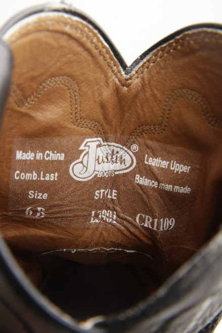 Women's 6B Justin Leather Boot