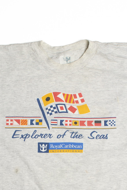 Vintage Explorer of the Seas Single Stitch T-Shirt