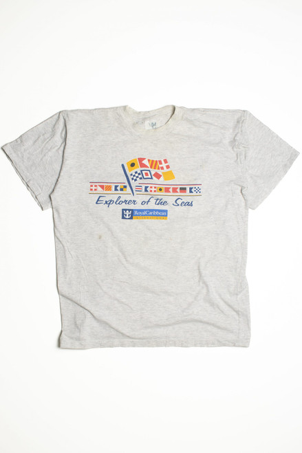 Vintage Explorer of the Seas Single Stitch T-Shirt