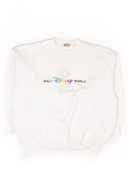 Vintage Rainbow Walt Disney World Sweatshirt (1990s)