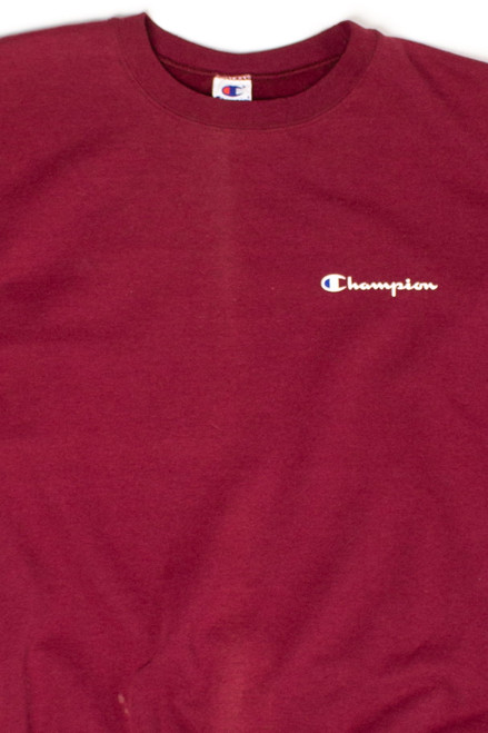 Vintage Burgundy Champion Sweatshirt (1990s)