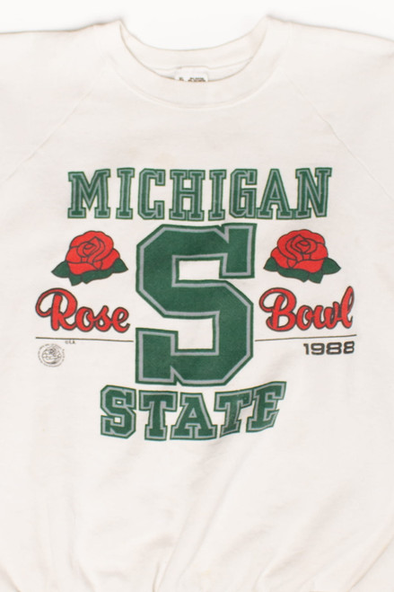 Vintage Michigan State Rose Bowl Sweatshirt (1988) 1