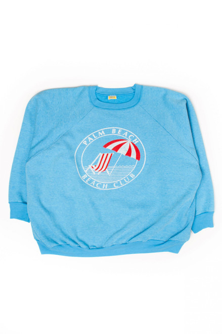 Vintage Palm Beach Beach Club Sweatshirt (1980s)