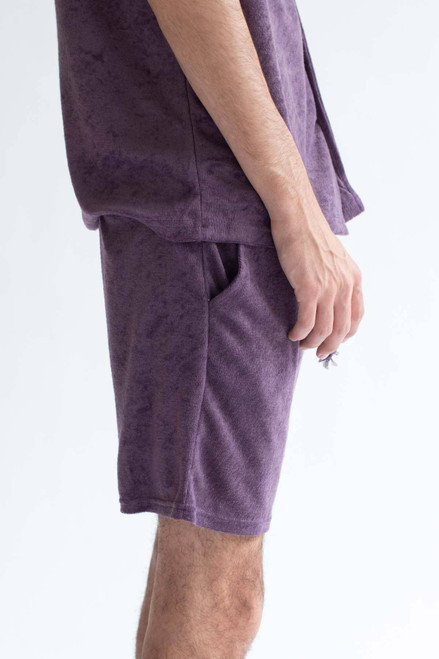 Plum Terry Shorts