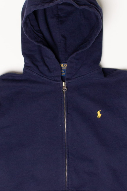 Navy Polo By Ralph Lauren Zip Hoodie (2000s) 1