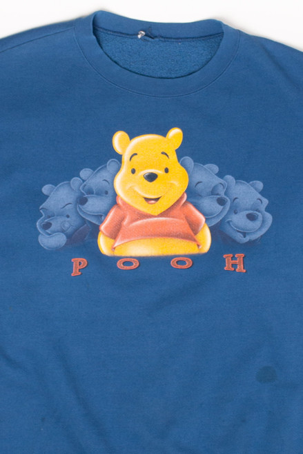 Vintage Faces Of Pooh Sweatshirt (1990s)