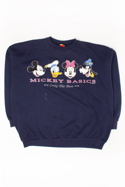 Vintage Mickey Basics Sweatshirt (1990s)