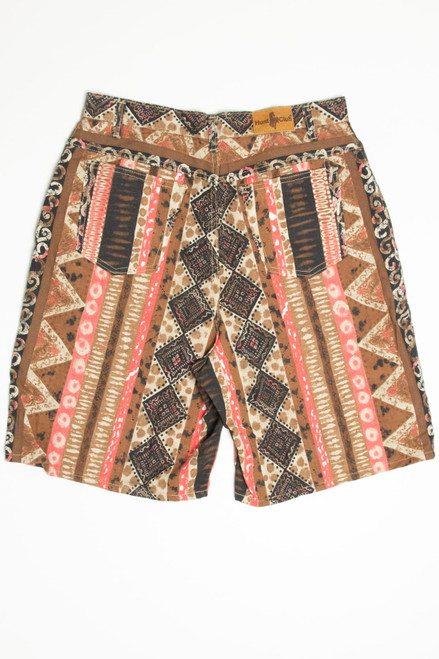 Southwestern Patterned Hunt Club Shorts (sz. 14)