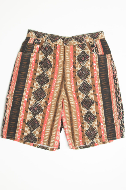 Southwestern Patterned Hunt Club Shorts (sz. 14)