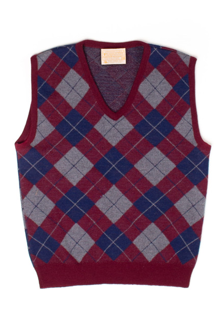 Vintage Pendleton Argyle Sweater Vest