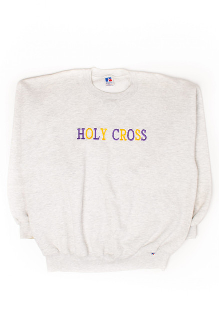 Vintage Holy Cross Sweatshirt