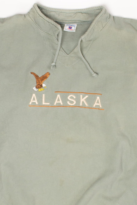 Vintage Alaska Eagle Sweatshirt (1990s) 2