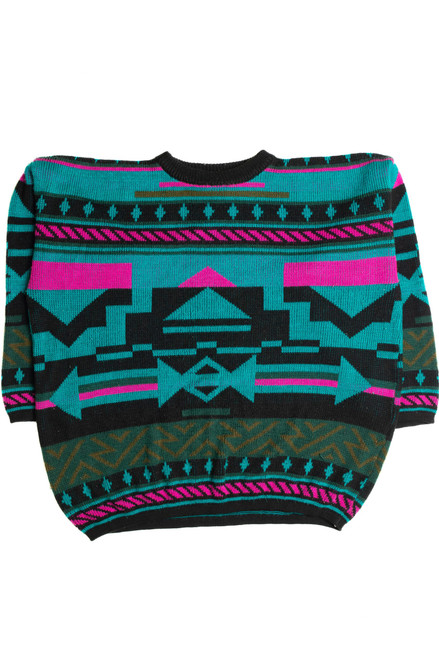 Multicolor 80s Sweater