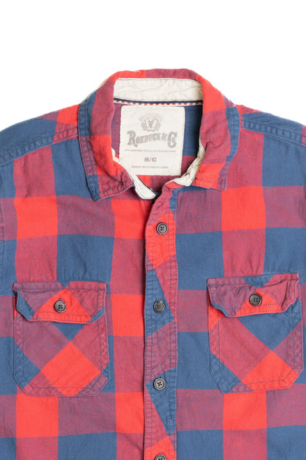 Roebuck & Co.  Flannel Shirt