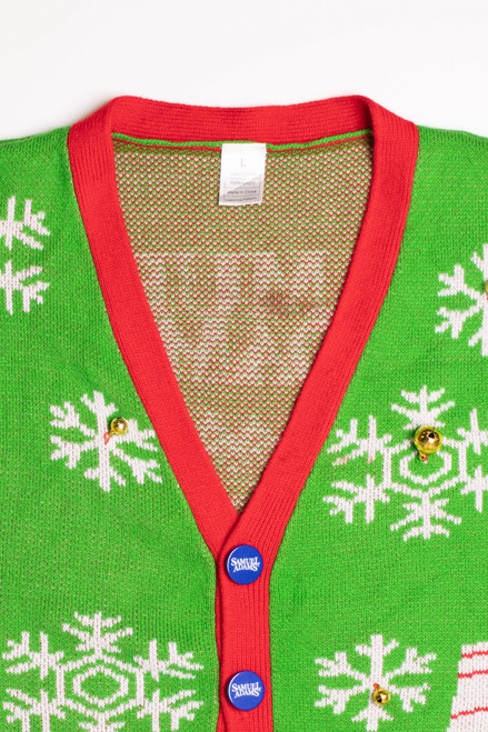 Samual Adams Ugly Christmas Sweater Vest