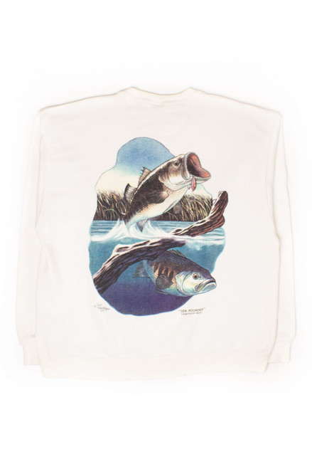 Vintage Ten Pounder Bass Sweatshirt (1990s)