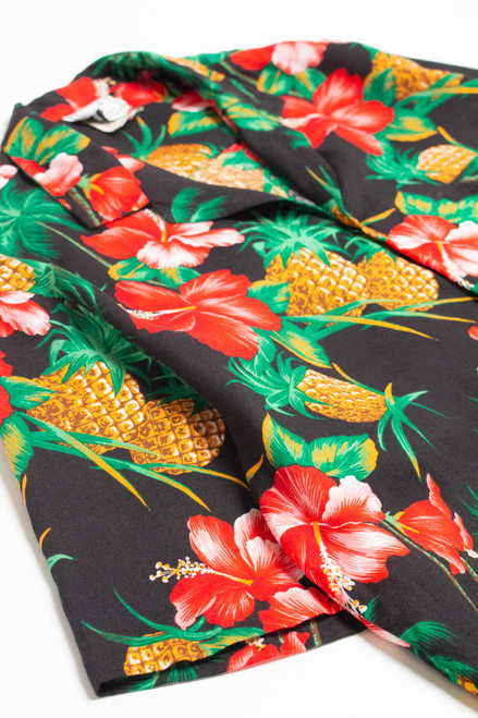 Vintage  Paradise Bay Pineapple Hawaiian Shirt