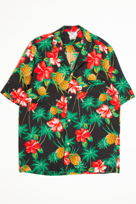 Vintage  Paradise Bay Pineapple Hawaiian Shirt