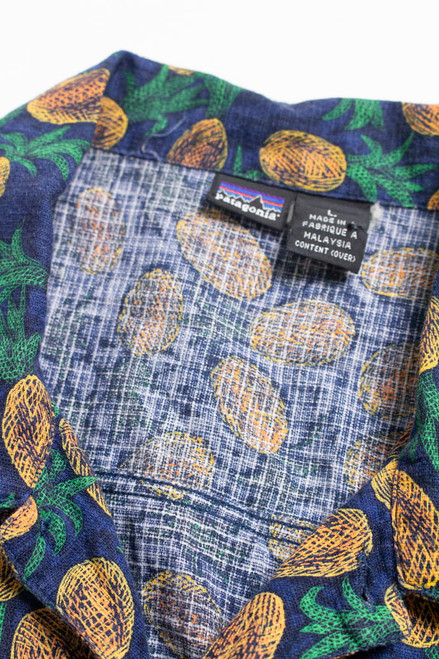 Patagonia Pineapple Hawaiian Shirt