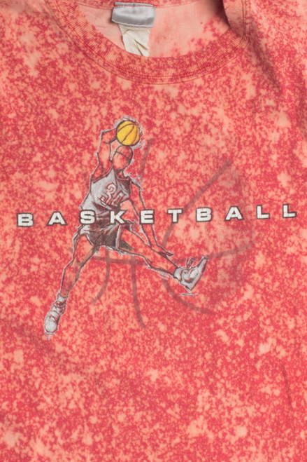 Acid Wash Basketball T-Shirt