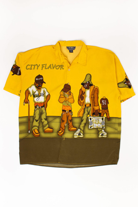 Vintage City Flavor Y2K Shirt (2000s)