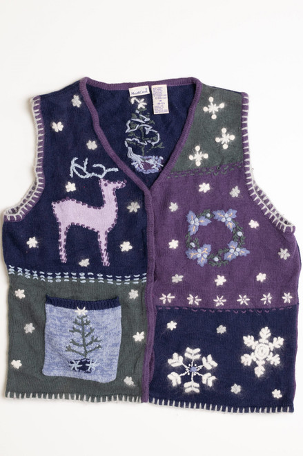 Ugly Christmas Sweater Vest 109