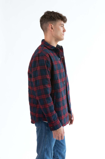 Cabernet Quilted Plaid Shacket