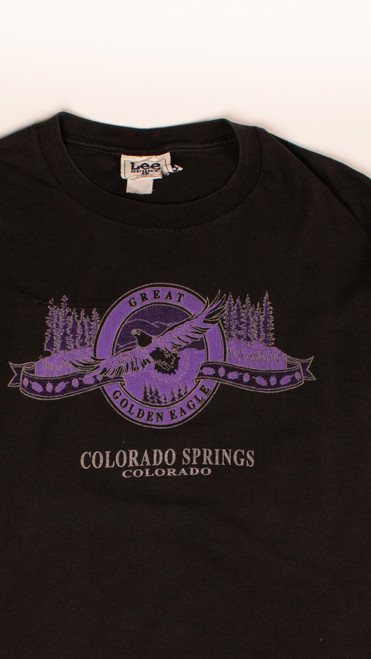 Vintage Colorado Springs Eagle T-Shirt (1990s)