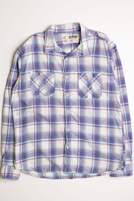 Vintage Urban Pipeline Flannel Shirt 2