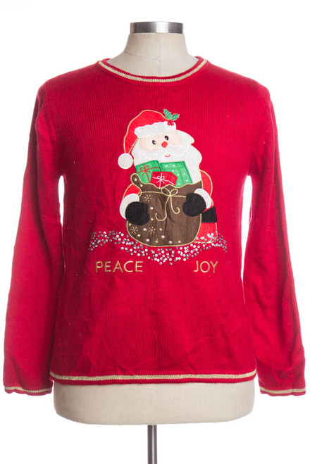 Red Ugly Christmas Pullover 33539