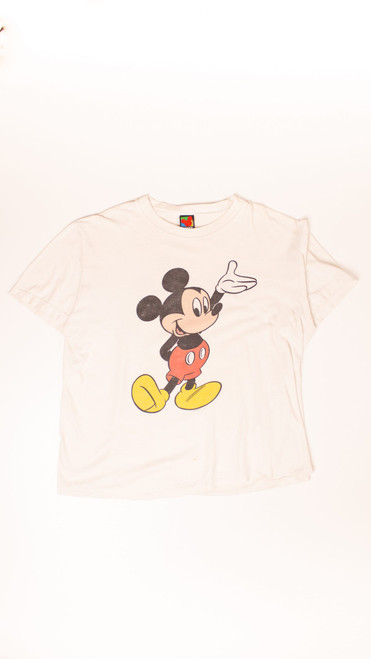 Vintage Disney Mickey Mouse Double Sided T-Shirt (1990s)