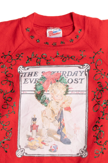 Red Ugly Christmas Sweatshirt 56897