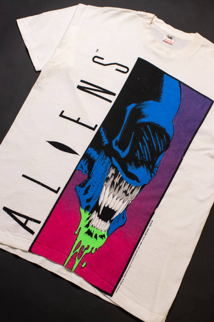 Vintage Dark Horse Neon Xenomorph T-Shirt (1994)