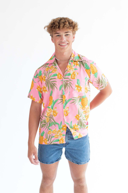 Golden Pineapple Hawaiian Shirt - Ragstock.com