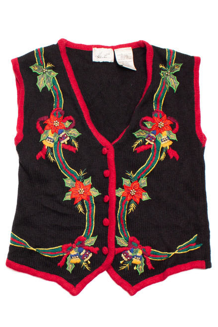 Black Ugly Christmas Vest 58670