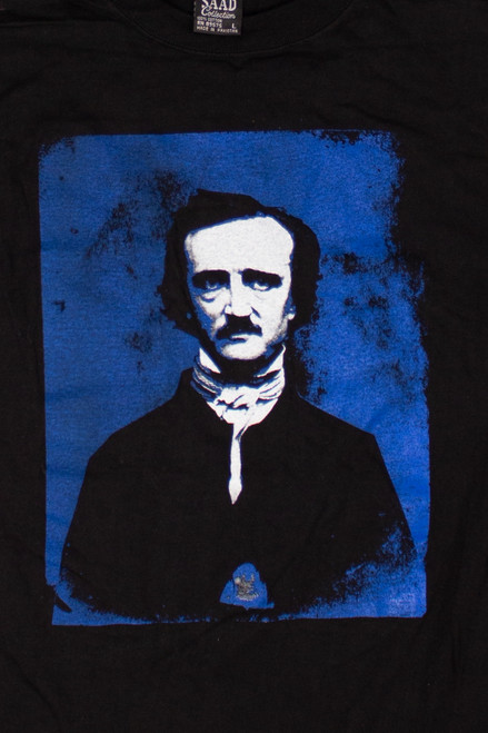 Vintage Edgar Allen Poe Portrait T-Shirt (1990s)