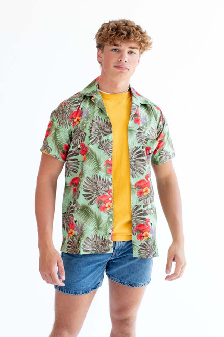 Flamingos Hawaiian Shirt