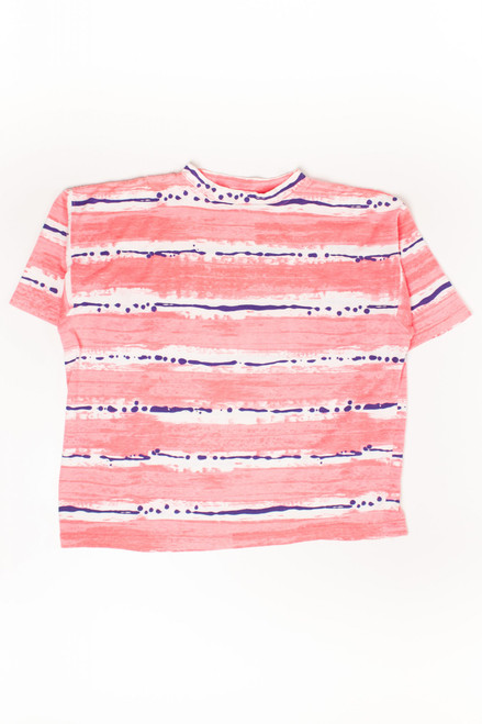 Striped Neon OP T-Shirt (2000s)