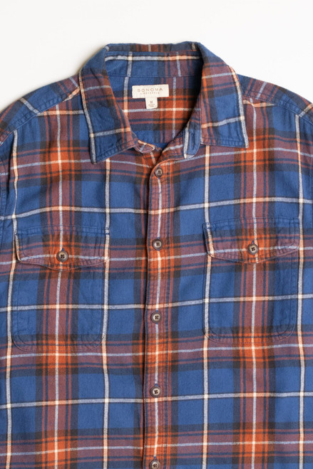 Vintage Sonoma Flannel Shirt 6