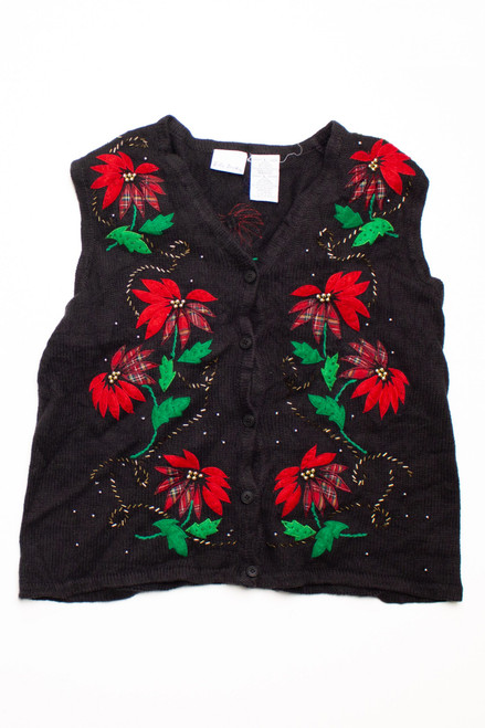 Black Ugly Christmas Vest 58692