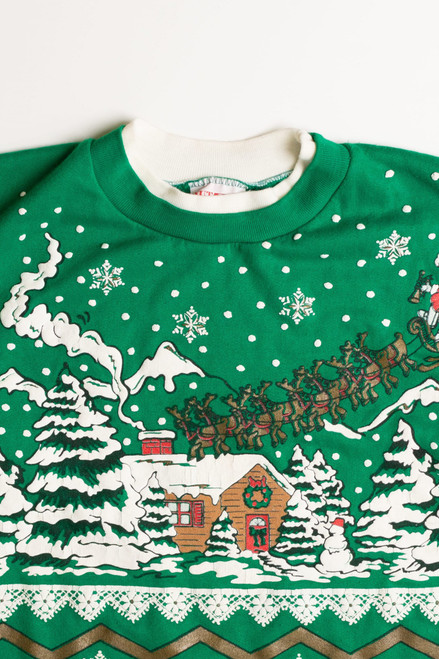 Green Ugly Christmas Sweatshirt 56857