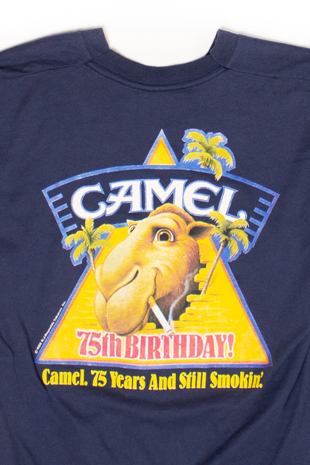 Vintage Camel Cigarettes 75th Anniversary T-Shirt (1988)