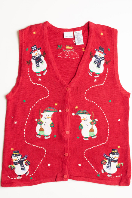 Red Ugly Christmas Vest 56790