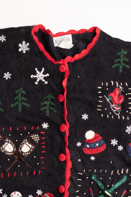 Black Ugly Christmas Sweater 56791